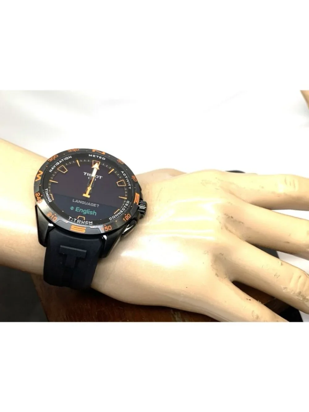 Tissot T-Touch Connect Solar Men's Watch Titanium Black 47.5mm T1214204705104